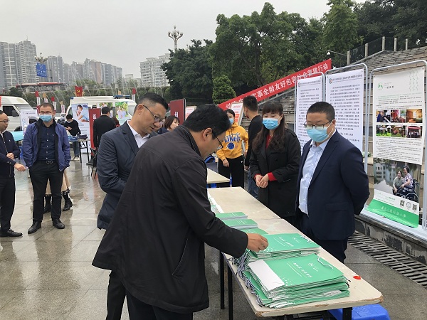 成都天府新区养老院参加新区“温暖重阳 敬老月”活动2