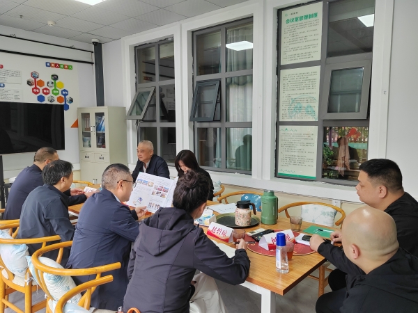 南江县考察团一行与一暄康养运营团队深入交流