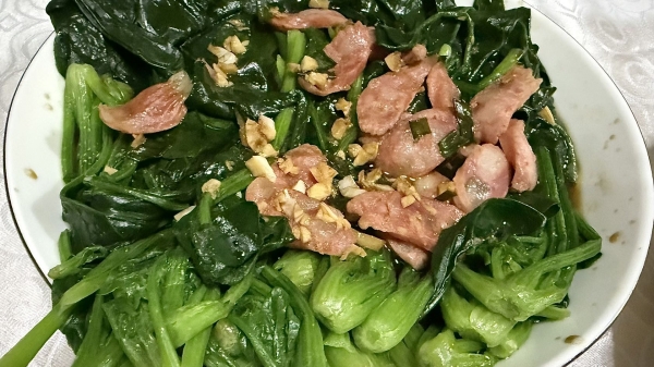 成都养老院一暄康养为您推荐抗衰老食谱（二）——炝菠菜