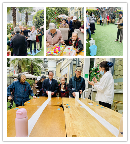 成都天府新区养老院一暄康养春季趣味运动会 (3)