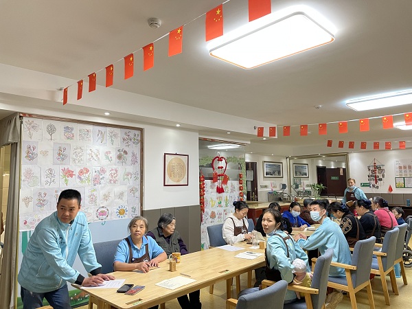 金牛区口碑好的养老院一暄康养（西门）院护理部开展11月首周培训3