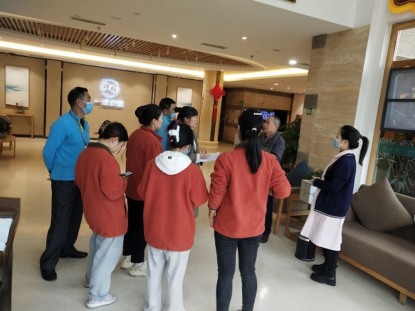 成都养老院一暄康养开展消防应急演练2