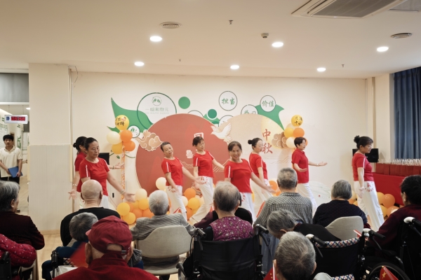 双华社区文艺队志愿者表演节目