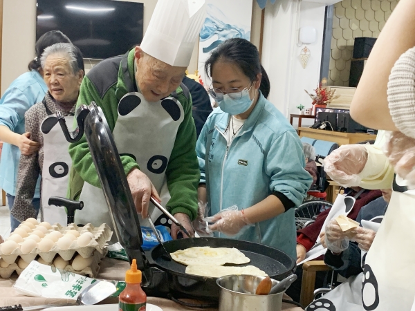 摊煎饼的爷爷